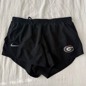 Nike Black Running Shorts with Logo